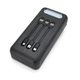 Power bank KKD-6W 60000 mAh (КПД 60%) Solar, flashlight, Input: 5V/2.1A(MicroUSB, TypeC, Lightning), Output: 5V /2.1A(4xUSB), plastic, Black, BOX - изображение 2