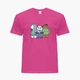 Дитяча футболка для хлопчиків Вся правда про ведмедів (We Bare Bears) (25186-2898-68) 122-128 см Бавовна Темно-рожева - зображення 4