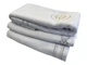 Набір рушників Maison D'or Elegance Marine White махрові 50-80 см, 50-100 см, 85-150 см білі - зображення 4