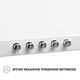 Витяжка купольна PERFELLI K 5210 WH 700 LED - изображение 4