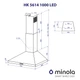 Вытяжка MINOLA HK 5614 WH 1000 LED - изображение 10