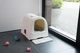 Закритий туалет для котів Curver Petlife Litter BOX кремовий (00615) - зображення 8