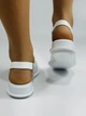 Женские босоножки Evromoda 40 Белый 3004 - изображение 5