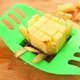 Картофелерезка , слайсер, нож для нарезки картофеля фри 17*9,5 см зеленая - изображение 2