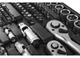 Набір інструментів NEO Tools 10-216 1/2" 3/8" 1/4" 216 предметів у кейсі - зображення 5