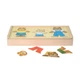Дерев'яний пазл Одягни сім'ю ведмедів Melissa & Doug 45 елементів MD3770 - зображення 4