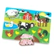 Деревянная рамка-вкладыш Животные фермы Melissa & Doug 8 элементов MD19050 - изображение 3