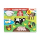 Деревянная рамка-вкладыш Животные фермы Melissa & Doug 8 элементов MD19050 - изображение 5