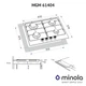 Поверхня газова на металі Minola MGM 61404 BL - изображение 10