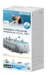 Каркасный бассейн Intex Prism Frame Oval 610 x 305 x 122 см, объем 18 202 л Овальный - изображение 6