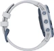 Смарт-годинник Garmin Fenix 6 Pro Solar Edition Mineral Blue with Whitestone Band (010-02410-19/18) - зображення 4