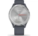 Смарт-часы Garmin Vivomove 3s Silver Stainless Steel Bezel w. Granite Blue and Silicone B. (010-02238-00) () - изображение 6