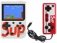 Портативная игровая консоль с джойстиком 400 игр Game Sup 8283 ретро white - изображение 1