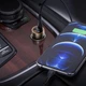 Автомобільний зарядний пристрій АЗУ Hoco Z46A Blue whale PD 20W + QC3.0 + Type-C to Lightning Сірий - зображення 3