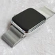 Металический ремешок для Apple Watch Milanese loop 42/44/45/49 mm стальной - изображение 5