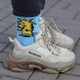 Женские носки SuperSox Злюки Бобры, Голубые 36-40р - изображение 3