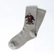 Женские носки SuperSox Злюки Бобры, Серые 36-40р - изображение 1