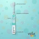 Электрическая звуковая детская зубная щетка Vega Kids (5-12 лет) VK-400В, голубая - изображение 8