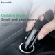 Автомобильное зарядное устройство Baseus Circular Plastic Быстрая зарядка Quick Charge 4.0 + Power Delivery 3.0 30W USB + Type-C 5A Зарядка в авто Black - изображение 9