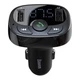 Автомобильное зарядное устройство FM-трансмиттер (модулятор) Baseus T-Typed MP3 Car Charger S-09A Black - изображение 3