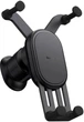 Тримач для мобільного Baseus Stable Gravitational Car Mount Air (Air Outlet Version) Black (SUWX020001) - зображення 1