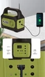 Фонарь лампа GDPLUS GD-8073 - солнечная система, Power Bank - изображение 3