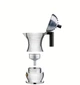 Гейзерна кавоварка 70 мл Alessi Pulcina на 1 чашку з чорною ручкою (MDL02) - зображення 4
