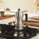 Гейзерна кавоварка 70 мл Alessi Pulcina на 1 чашку з чорною ручкою (MDL02) - зображення 5