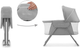 Люлька-гойдалка Kinderkraft Lovi Grey 3 в 1 (KKLLOVIGRY0000) (158788) - зображення 5