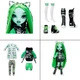 Кукла Rainbow High Vision Shadow High Neon Harley Limestone Рейнбоу Хай Харли Лаймстоун - изображение 5