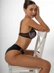 Комплект Lise Marie Intrig 2161 Бюстгальтер Push-Up и Слип Черный 70C/S (16803) - изображение 6