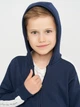 Детская толстовка с капюшоном Minoti 13Fleece 4 38450JNR 110-116 см Синяя (5063025050721) - изображение 4