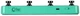Футконтроллер беспроводной для гитары GTRS MOOER GWF4 Wireless Footswitch (Green) - изображение 6