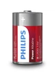 Philips Батарейка Power Alkaline лужна DLR20) блістер, 2 шт (LR20P2B/10) - изображение 2