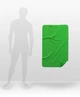Полотенце из микрофибры для спорта и туризма 60*100 см EMMER Green - изображение 3