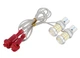 Светодиодная лампа&nbsp;Т10 W5W 42SMD 3014 5W 12V Белая Желтая комплект (10367) - изображение 4