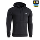 M-Tac кофта Hoodie Cotton Raglan Hard Black M - зображення 3