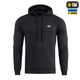 M-Tac кофта Hoodie Cotton Raglan Hard Black 2XL - зображення 2