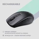 Мышь 2E MF270 Silent Rechargeable Wireless Black (2E-MF270WBK) - изображение 4