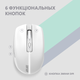 Миша 2E MF270 Silent Rechargeable Wireless White (2E-MF270WWH) - зображення 6