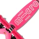 Детский самокат Deluxe pink до 50 кг 3х колесный - изображение 4
