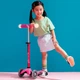 Самокат трехколесный детский pink - изображение 4