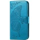 Чехол-книжка с рисунком UniCase Butterfly Pattern для Google Pixel 6a - Blue - изображение 2