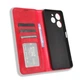Чехол Deexe Retro Style для TECNO Spark 10 Pro - Red - изображение 2