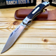 Ніж складаний Cold Steel Ranch Boss II (довжина: 235мм, лезо: 102мм), чорний - изображение 5