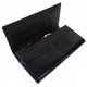 Модный кошелек женский натуральная кожа ST Leather Accessories черный S6001A Black - изображение 5