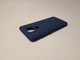 Чехол TPU Matte для Xiaomi Redmi Note 9 бампер синий - изображение 3