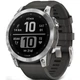 Спортивные часы Garmin Fenix 7 Silver with Graphite Band (010-02540-00/01) - изображение 1