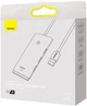USB-хаб Baseus Lite Series 4-Port USB-A HUB Adapter (USB-A to 4 х USB 3.0 ) 1 м Black (WKQX030101) - изображение 5