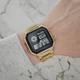 Мужские кварцевые спортивные наручные часы Skmei 1335 Gold - изображение 3